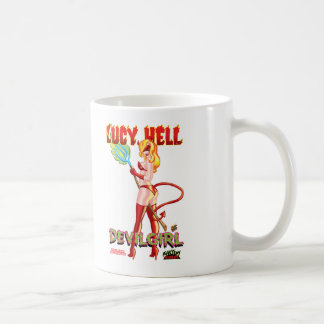 Lucy-Hölle, Devilgirl für Ihre heißesten Getränke! Kaffeetasse