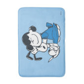 Lucy Hugging Snoopy Badematte (Vorderseite Vertikal)