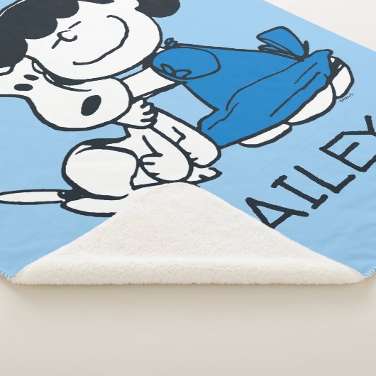Lucy Hugging Snoopy Sherpadecke (3/4)