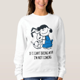 Lucy Hugging Snoopy Sweatshirt