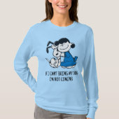 Lucy Hugging Snoopy T-Shirt (Vorderseite)