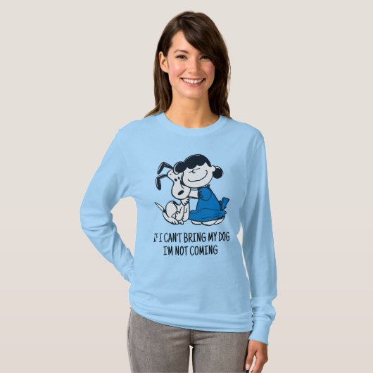 Lucy Hugging Snoopy T-Shirt (Vorne ganz)