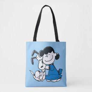 Lucy Hugging Snoopy Tasche