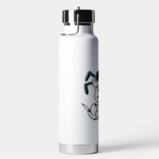 Lucy Hugging Snoopy Trinkflasche (rechts)