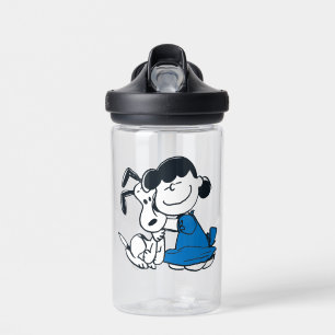 Lucy Hugging Snoopy Trinkflasche