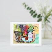 Lucy im Himmel Postkarte (Stehend Vorderseite)