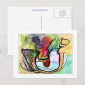 Lucy im Himmel Postkarte (Vorne/Hinten)
