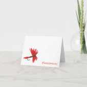 Lucy Keepmovin Faltkarte Horizontal Dankeskarte (Vorderseite)