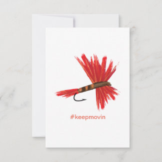 Lucy Keepmovin Flat Card Karte