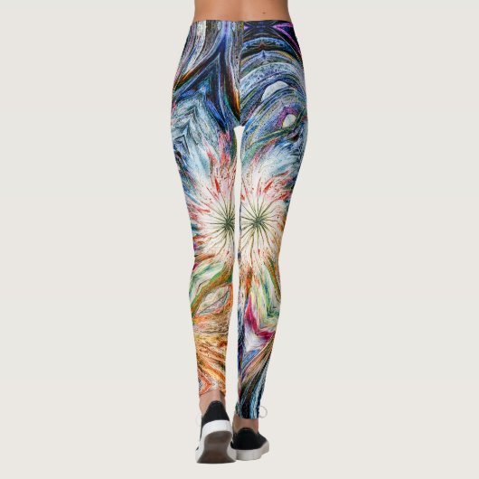 Lucy Leggings #017 - Einzigartige Art Leggings (Rückseite)