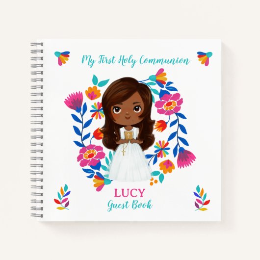 LUCY libro de firmas Primera Comunión Notizblock (Vorderseite)