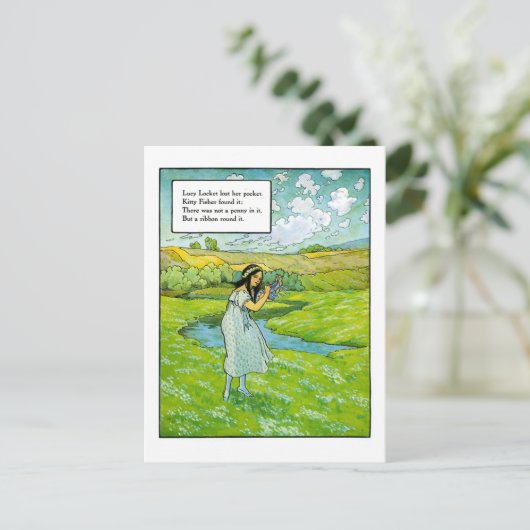 Lucy Locket Postkarte (Stehend Vorderseite)