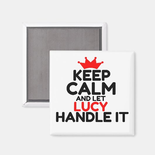 LUCY MAGNET (Vorderseite/Rückseite)