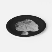 Lucy Mission Dinkinesh Binary Asteroid Pappteller (Schrägansicht)