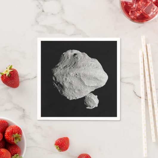 Lucy Mission Dinkinesh Binary Asteroid Serviette (Beispiel)