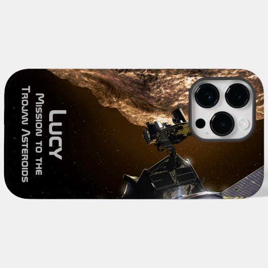 Lucy Mission to Study Trojan Asteroids Case-Mate iPhone Hülle (Rückseite (Horizontal))