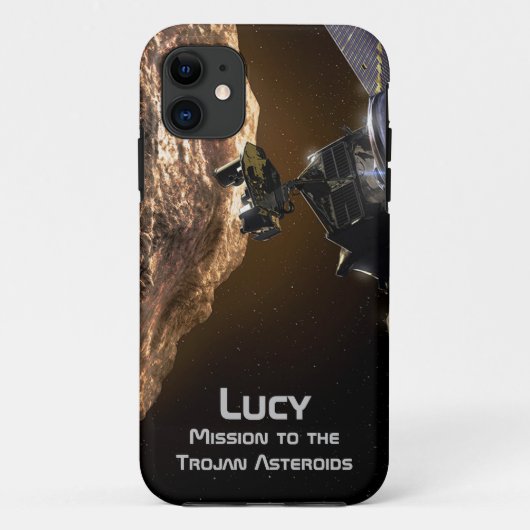 Lucy Mission to Study Trojan Asteroids Case-Mate iPhone Hülle (Rückseite)