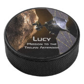 Lucy Mission to Study Trojan Asteroids Eishockey Puck (3/4)