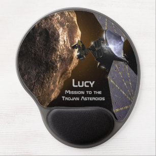 Lucy Mission to Study Trojan Asteroids Gel Mousepad