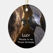 Lucy Mission to Study Trojan Asteroids Keramik Ornament (Links)