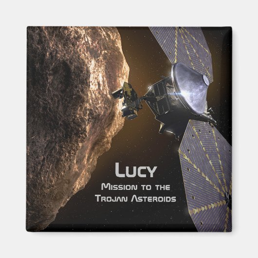 Lucy Mission to Study Trojan Asteroids Magnet (Vorne)