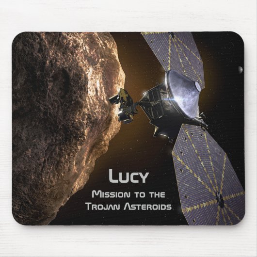 Lucy Mission to Study Trojan Asteroids Mousepad (Vorne)