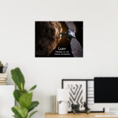 Lucy Mission to Study Trojan Asteroids Poster (Heimbüro)