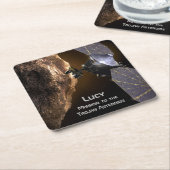 Lucy Mission to Study Trojan Asteroids Rechteckiger Pappuntersetzer (angewinkelt)