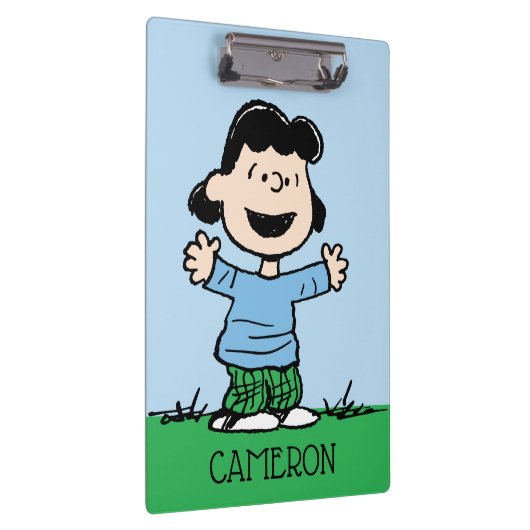 Lucy mit Waffen weit Klemmbrett (Rechts)