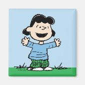 Lucy mit Waffen weit Magnet (Vorne)