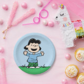 Lucy mit Waffen weit Pappteller (Party)