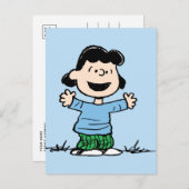 Lucy mit Waffen weit Postkarte (Vorne/Hinten)