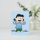 Lucy mit Waffen weit Postkarte (Stehend Vorderseite)