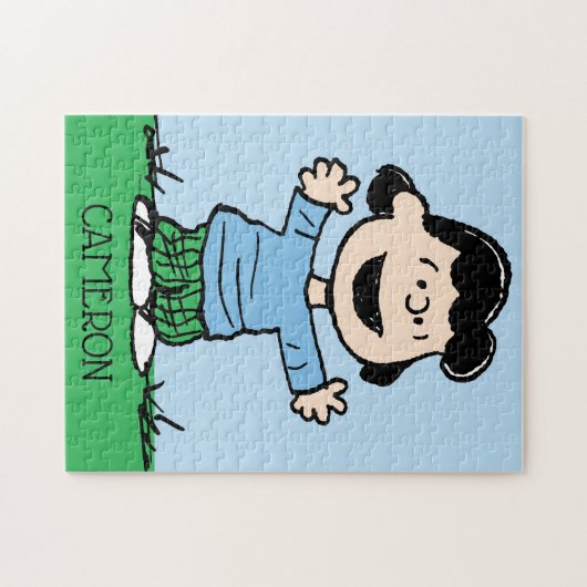 Lucy mit Waffen weit Puzzle (Horizontal)