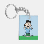 Lucy mit Waffen weit Schlüsselanhänger (Vorderseite links)