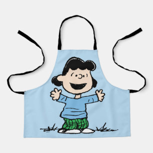 Lucy mit Waffen weit Schürze