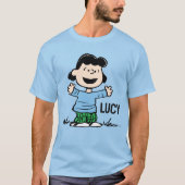 Lucy mit Waffen weit T-Shirt (Vorderseite)