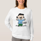 Lucy mit Waffen weit T-Shirt (Vorderseite)