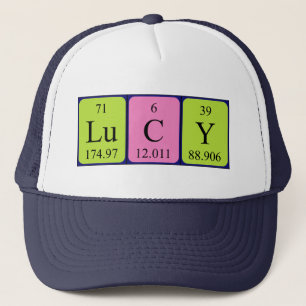 Lucy Periodenname Truckerkappe