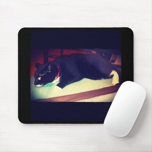 Lucy Ready to Pounce Mousepad (Mit Mouse)