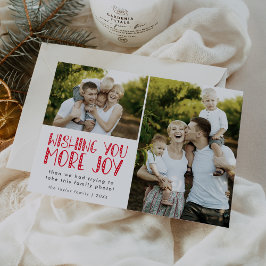 LUCY Red Unique Fun Family Foto Weihnachten