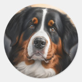 Lucy Runder Aufkleber (Vorderseite)