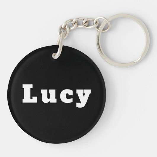 Lucy Schlüsselanhänger (Rückseite)