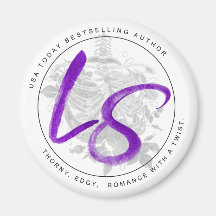 Lucy Smoke Logo Magnet