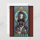 "Lucy" Steam Punk Fairy Art Postcard Postkarte (Vorne/Hinten)