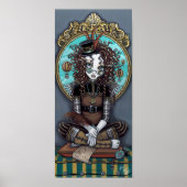 "Lucy" Steam Punk Fairy Art Poster (Vorne)