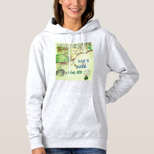 Lucy und Hazel Hoodie (Vorderseite)
