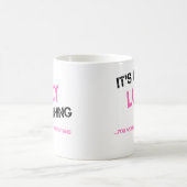 Lucy, was man nicht den Namen verstehen würde Kaffeetasse (Mittel)