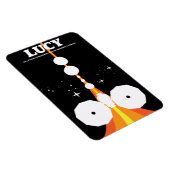 LUCY-Weltraummission Magnet (Rechte Seite)