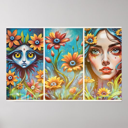 Lucys Magic Garden Poster (Vorne)